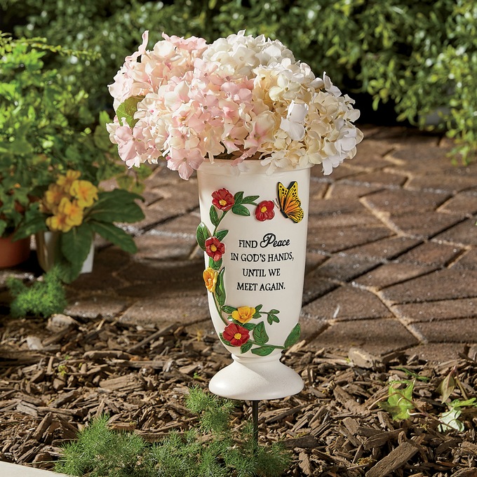 Memorial Vase Stake Seventh Avenue