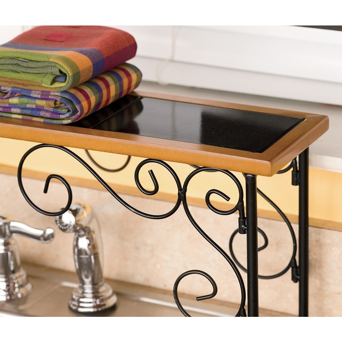 Colorblock Over-The-Sink Shelf, , large