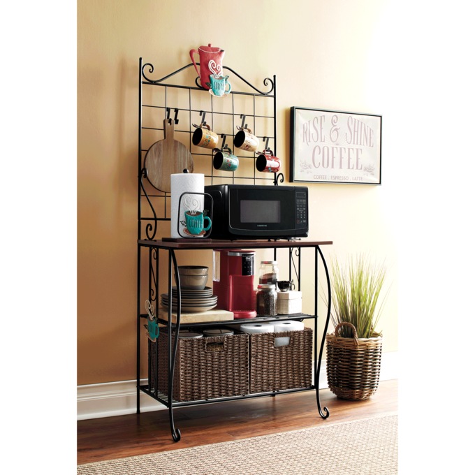 Steaming Coffee Bakers Rack, , large