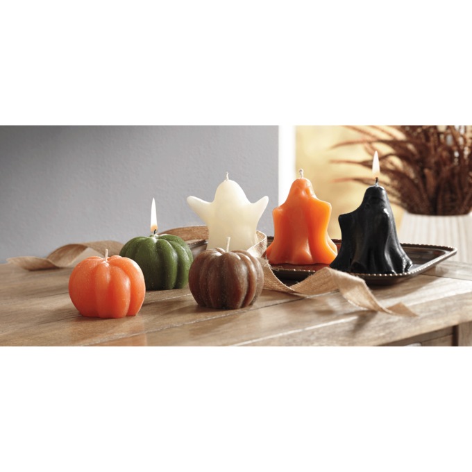 Seasonal Figural Candle Set, , large