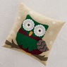 Christmas Owl Pillow, , large