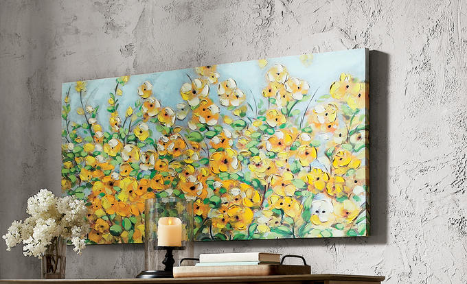 Golden Poppies Canvas, , large