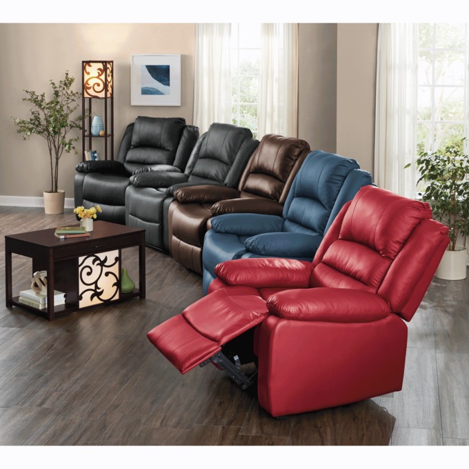 Overstuffed Recliner, , large