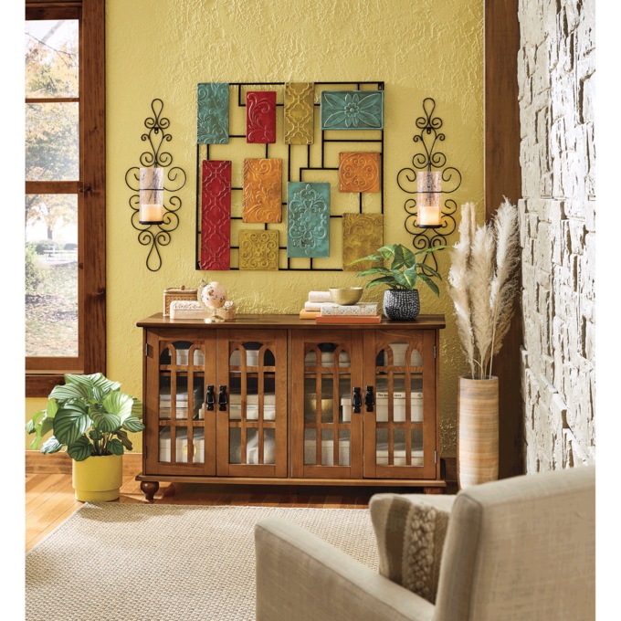 Stamped Metal Wall Art, , large