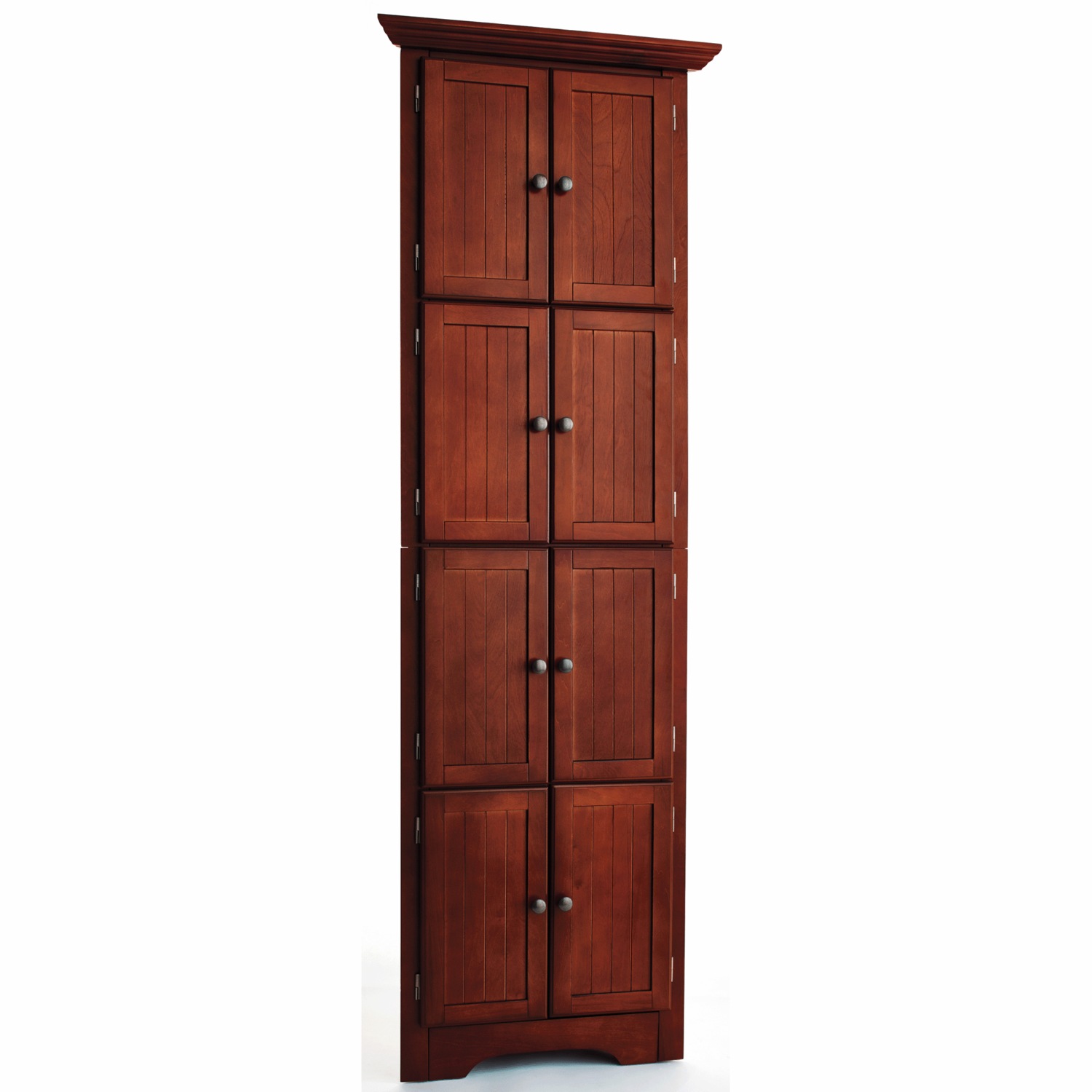 Westwick Tall Corner Storage Cabinet with 8 Doors | Seventh Avenue