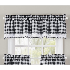 Buffalo Check Valance, , large