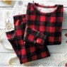 Kids' Buffalo Check PJ Set, , large