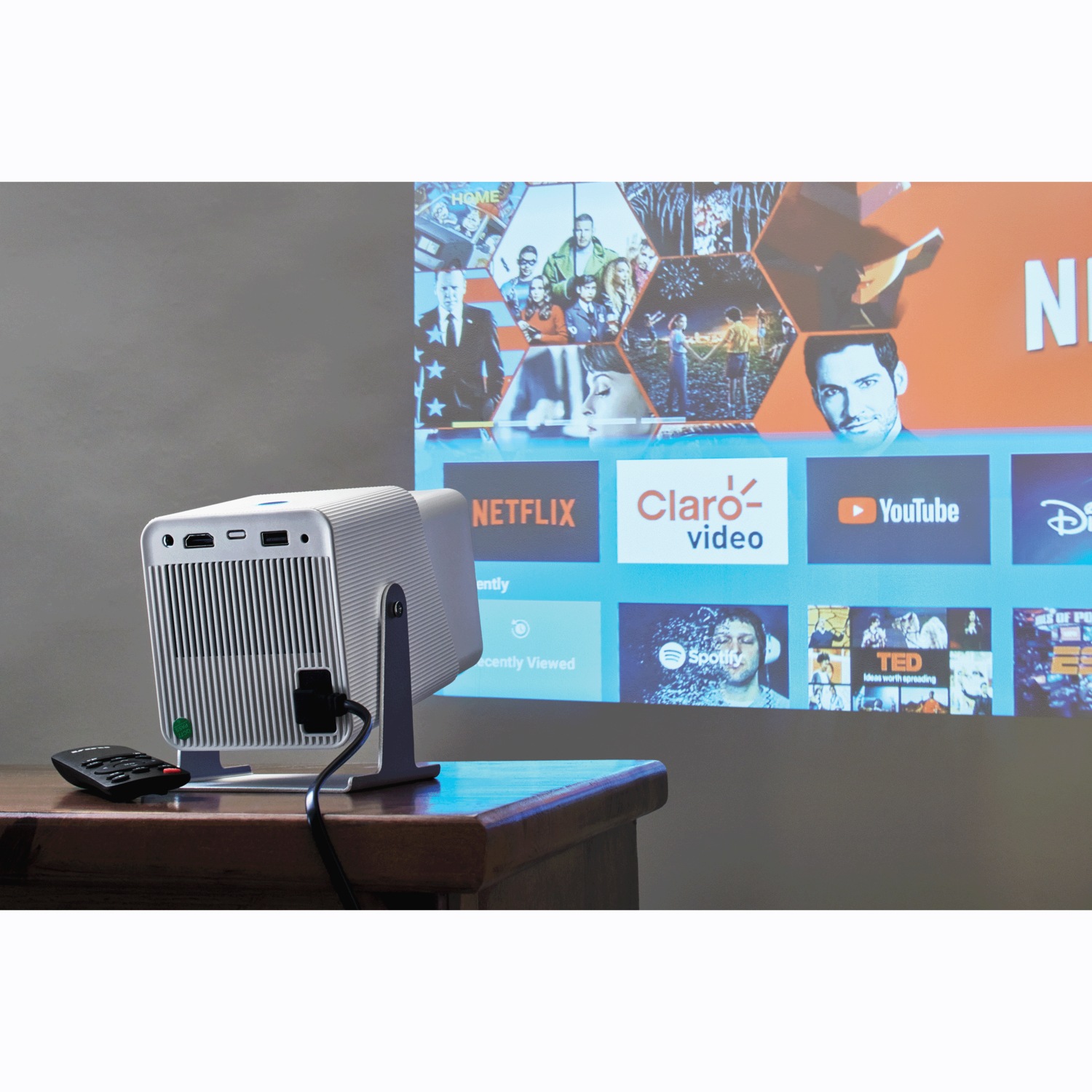 Intelligent Galaxy Mini LCD Projector | Seventh Avenue