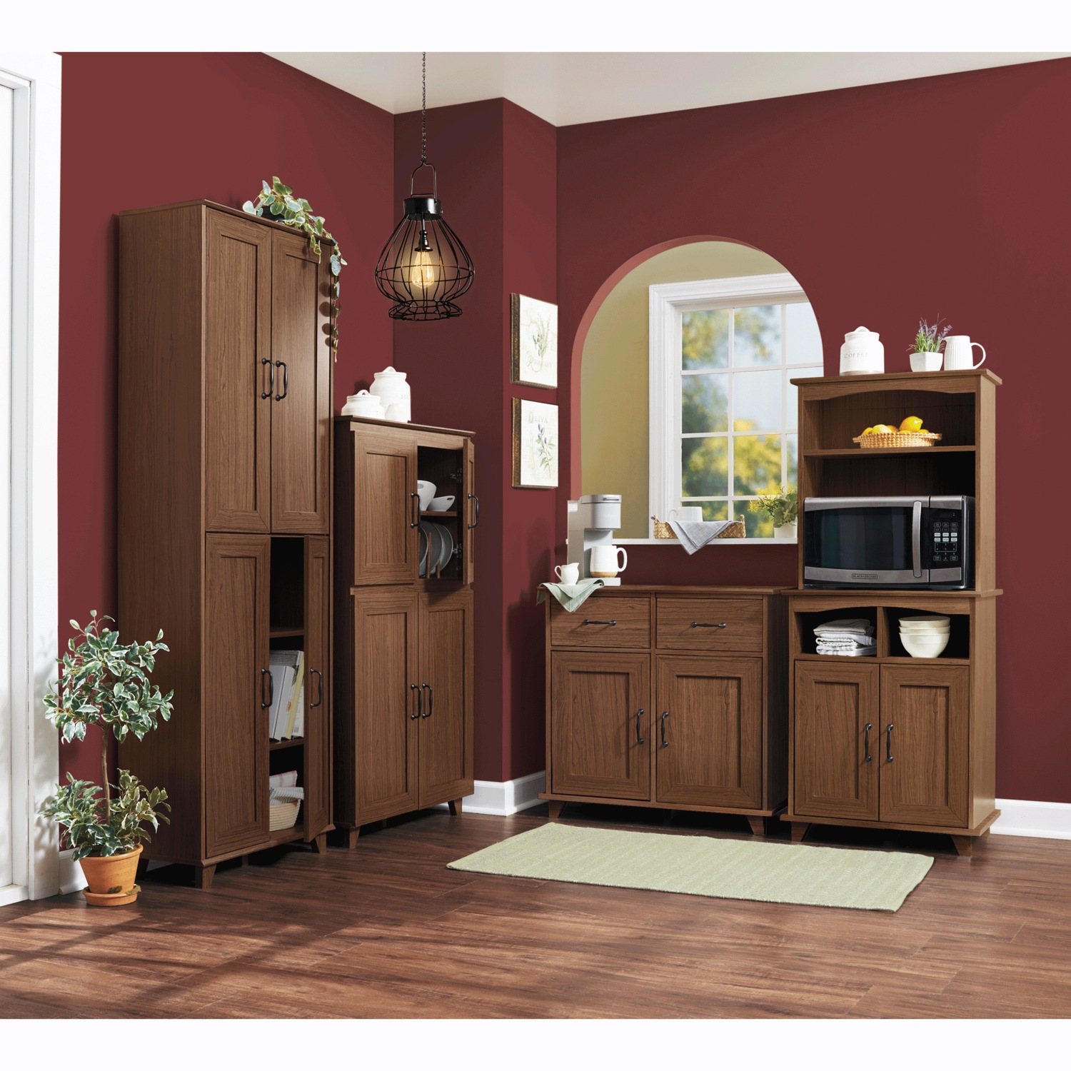Lennon 4-Door Large Cabinet | Seventh Avenue