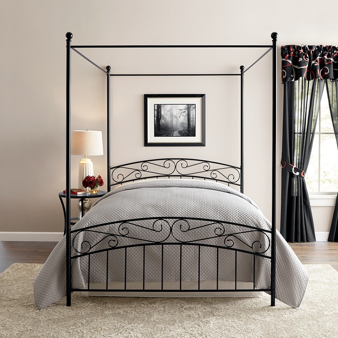 Leanne Canopy Bed, , large