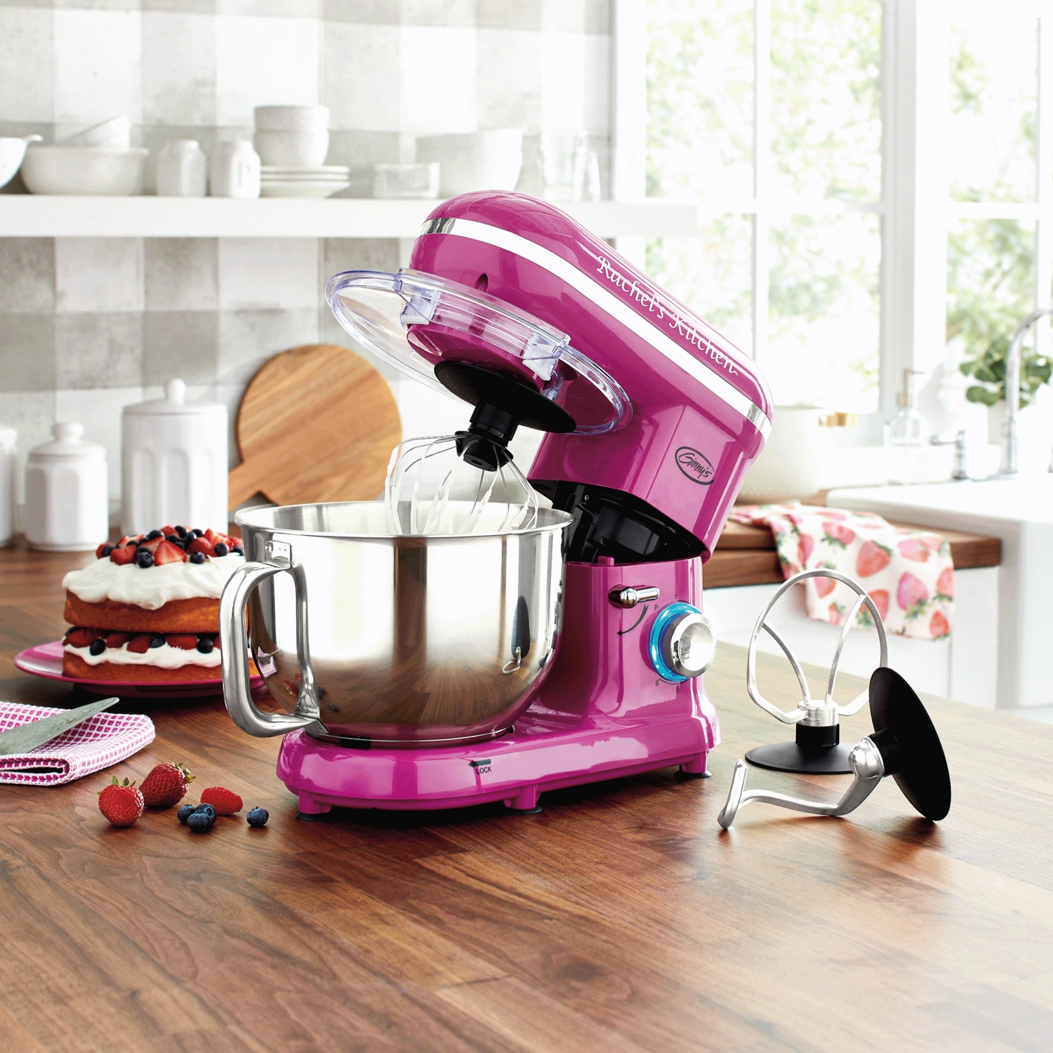 GMHH303○ギャラリーエム ACTUS / アクタス ASTI シングルソフ Ginny's Stand Mixer and 3-Piece Attachment Set | Seventh Avenue