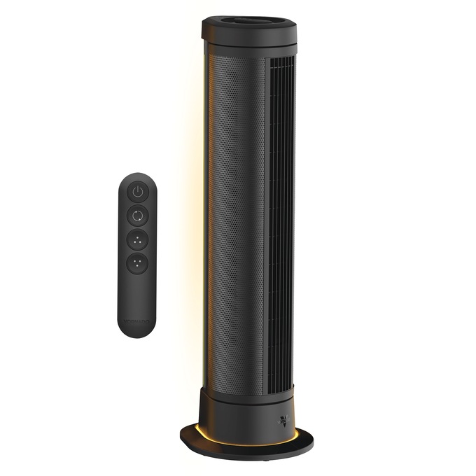 Vornado ARA Oscillating Tower Fan with Ambient Light, , large