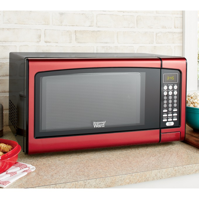 Montgomery Ward 1.1 Cu. Ft. Microwave Oven, , large