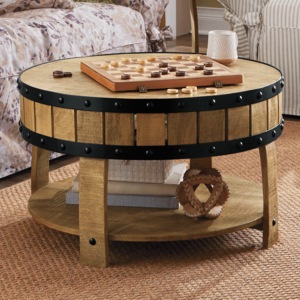 Barrel Coffee Table, , large