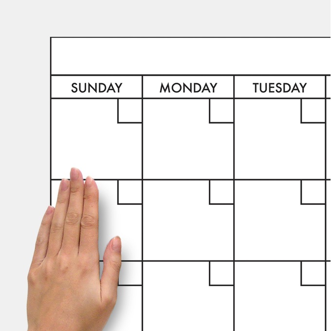 Roommates Peel & Stick Wall Calender, , large