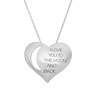 Moon/Heart Pendant, , large