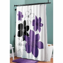 Color Connection Melina Shower Curtain, , large
