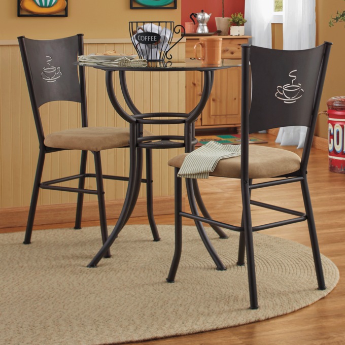 3-Piece Café Bistro Set, , large