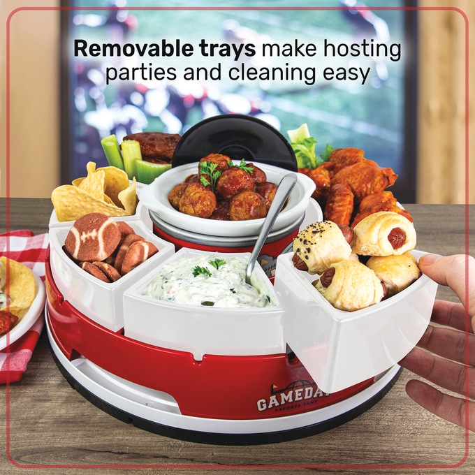 Game Day Lazy Susan, , large