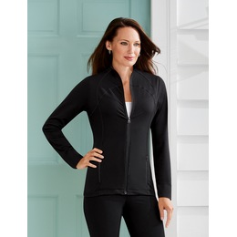 Zip Front Jacket, , large