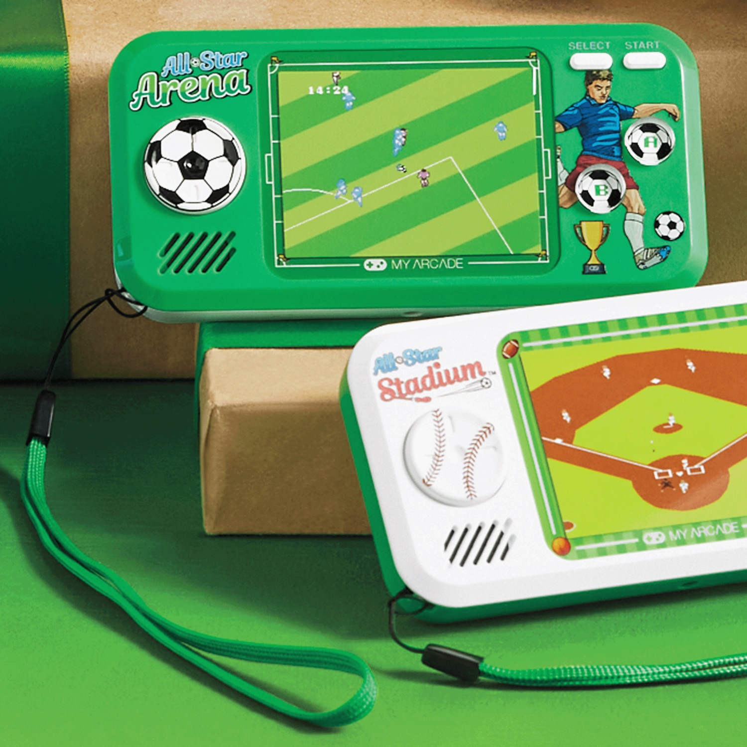 My Arcade Pocket Player Portable Sports Gaming System | Seventh Avenue