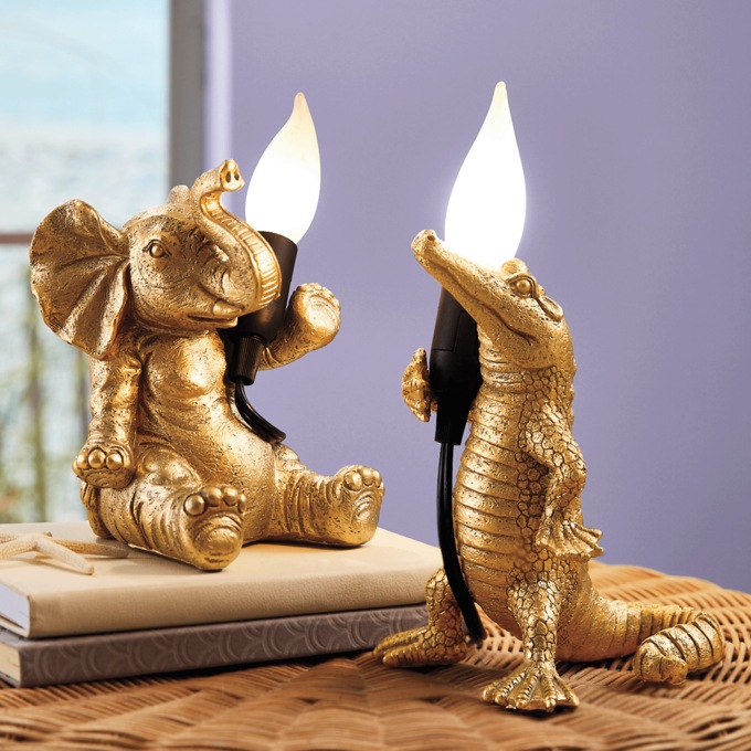 Figural Table Lamp, , large