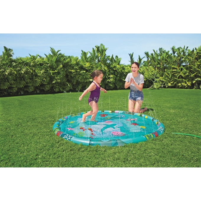 Bestway Underwater Utopia Inflatable Splash Pad, , large