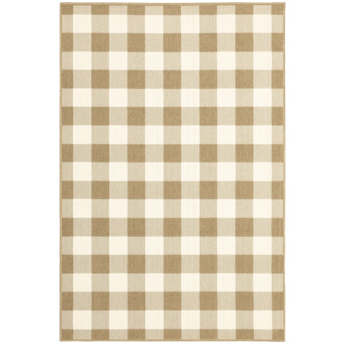 Woodford Indoor/Outdoor Rug, Sand, large