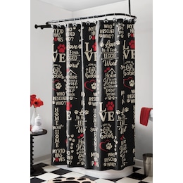 Fur Baby Shower Curtain, , large