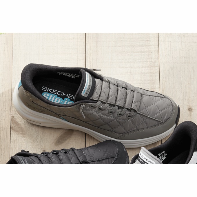 Skechers Men's Slip-Ins Vapor Foam Cozy Fit Sneaker | Seventh Avenue