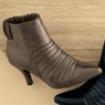 Classique Ruched-Front Bootie, , large