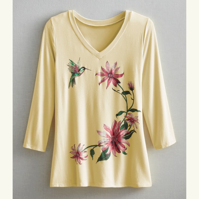Hummingbird Tee, , large
