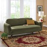 Stretch Pique Slipcover, Forest, large