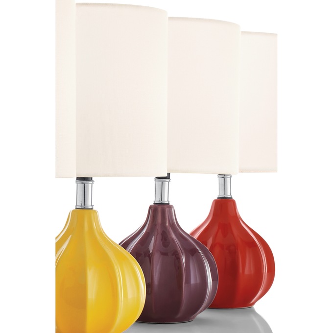 Madison Table Lamp, Purple, large