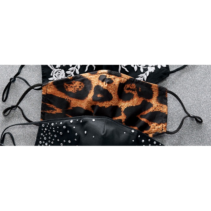 Leopard Face Mask, , large