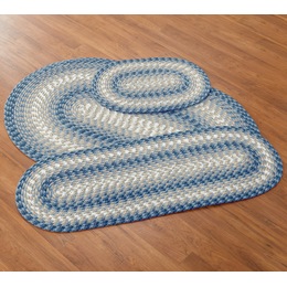 3-pc. Heritage Braided Indoor/Outdoor Rug Set, , large