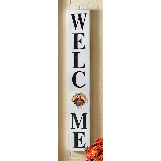 All Season Interchangeable Welcome Sign, , large