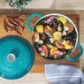 Crock Pot Artisan 7-qt. Enameled Cast Iron Round Dutch Oven with Lid, , large