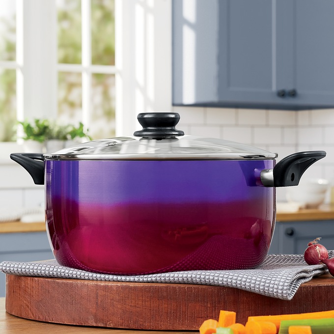 8-Qt. Iridescent Gradient Stockpot, , large
