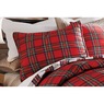 Reversible Winter Plaid Sham, , large