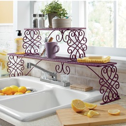 Scroll Sink Shelf, , large