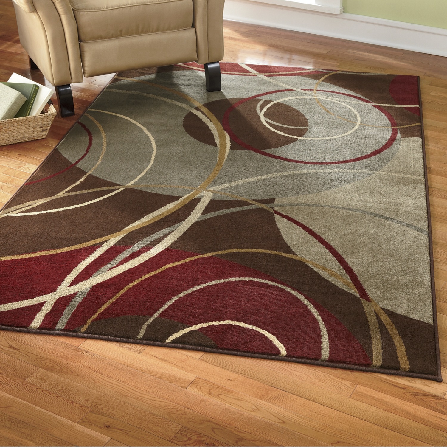 Orbital Rings Rug Seventh Avenue