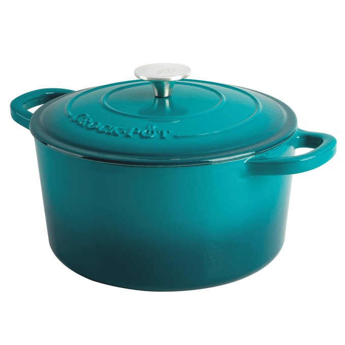 Crock Pot Artisan 5-qt. Enameled Cast Iron Dutch Oven with Lid, , large