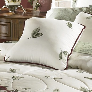 Melissa Decorative Pillow, Burgundy, large