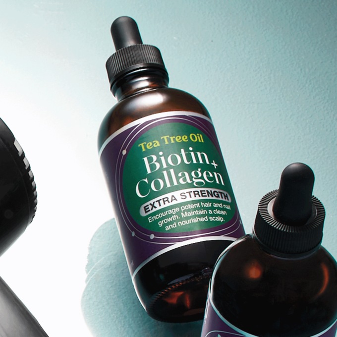 Biotin & Collagen Extra Strength Hair Growth Oil, , large