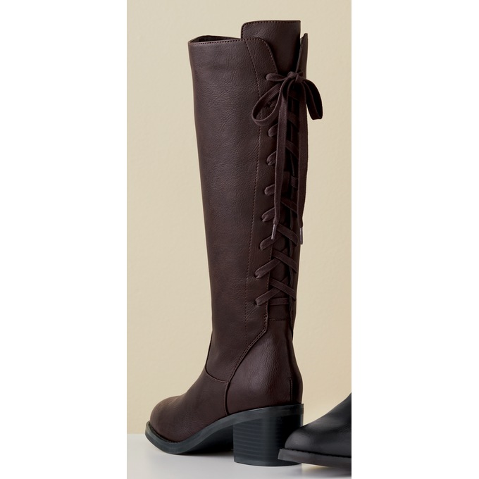 Back Lace-Up Boot, , large