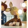 Figural Bubble Gum Lady Lamp, , large