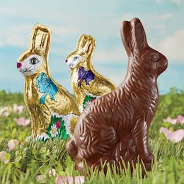 Buy 3 Chocolate Bunnies and Save, , large