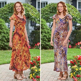 Kenzie Reversible Floral Dress, , large