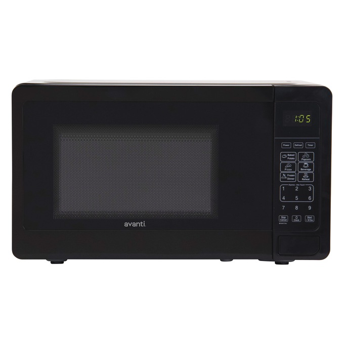 Avanti 0.7 cu. ft. Microwave, Black, large